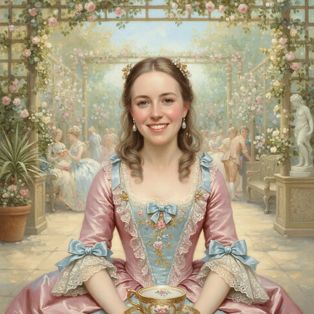 Girl portrait in illustrative style 2