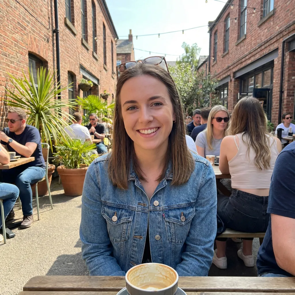 Girl portrait original photo