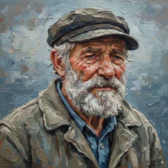 Oil-paint Impasto preset