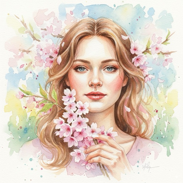 Spring Watercolor preset