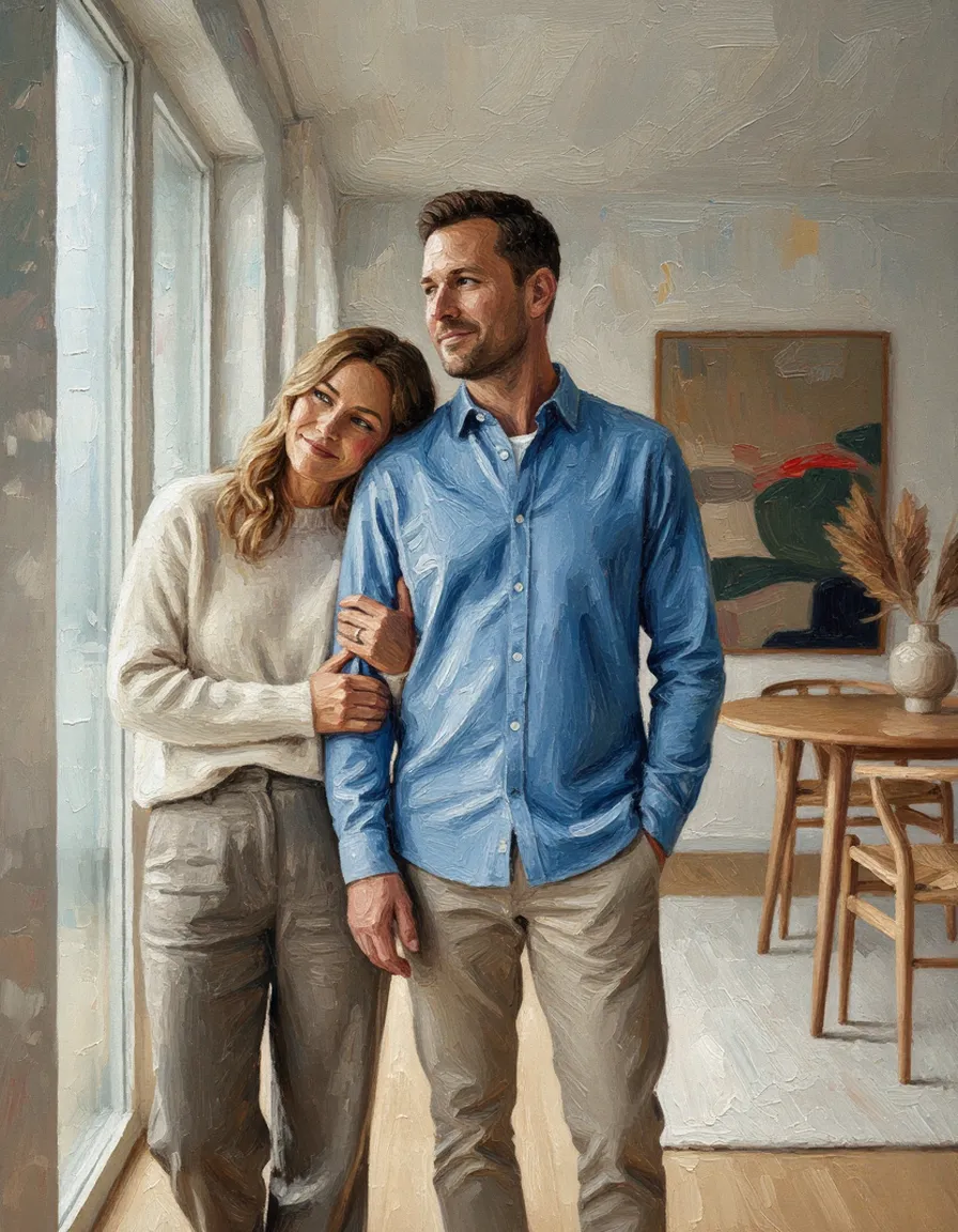 Oil Impasto tool result